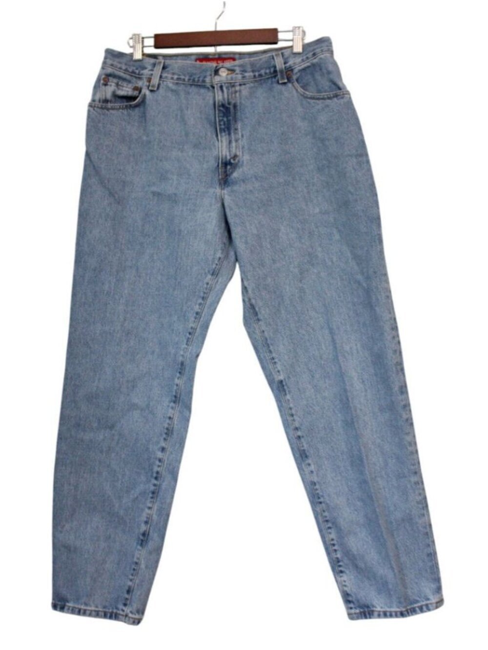 Vintage Y2K Levi's 550 Jeans Size 16 Classic Relaxed Fit Tapered Leg Baggy Mom